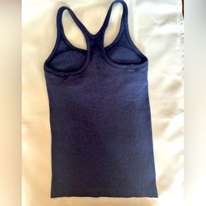 Lululemon Ebb to Street Tank, size 4, navy Heather (I think?) EUC, smoke free